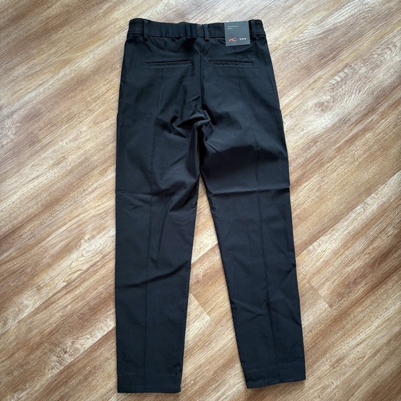 KJUS‎ Women Ikala 7/8 Pants Black High Waist Stretch Athletic Golf Zip Size 38 M - Picture 7 of 10